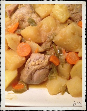 Filet mignon de veau aux petits légumes